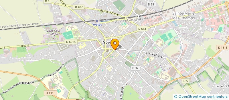 localisation de l'entreprise MONSIEUR PIERRE MIUS à YVETOT