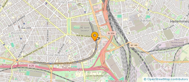 localisation de l'entreprise MONSIEUR PIERRE MODESTE  LILLE