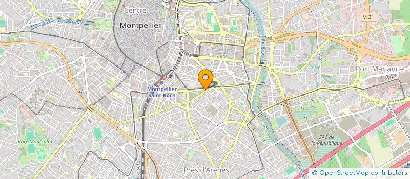 localisation de l'entreprise MONSIEUR PIERRE MOISAN à MONTPELLIER