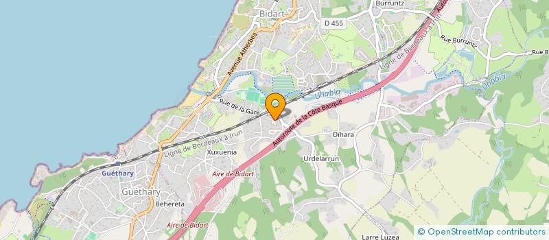 localisation de l'entreprise MONSIEUR PIERRE MOLERES  AHETZE