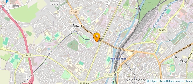 localisation de l'entreprise MONSIEUR PIERRE MOLINET à ANZIN