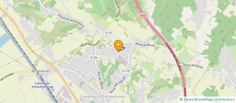 localisation de l'entreprise MONSIEUR PIERRE MOLINIE à CASTELNAU D'ESTRETEFONDS