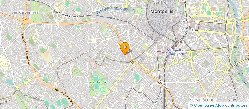 localisation de l'entreprise MONSIEUR PIERRE MOLTER à MONTPELLIER