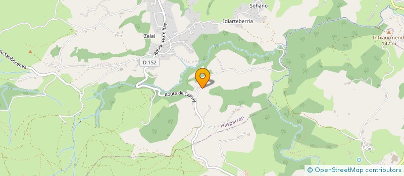 localisation de l'entreprise MONSIEUR PIERRE MONGABURE  MENDIONDE