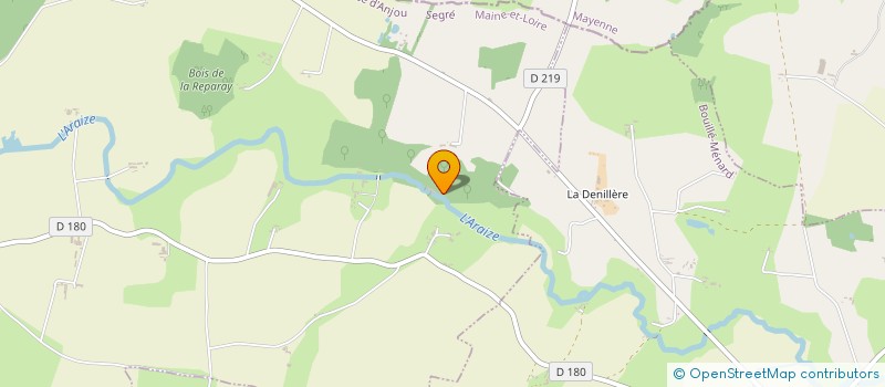localisation de l'entreprise MONSIEUR PIERRE MONGAZON à OMBREE D'ANJOU