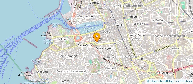 localisation de l'entreprise MONSIEUR PIERRE MONLAU à MARSEILLE