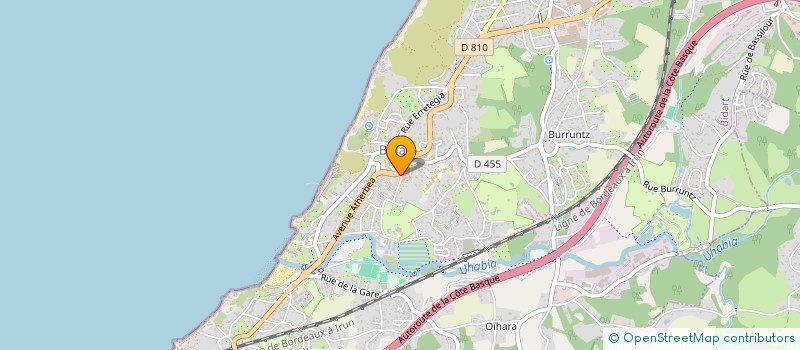 localisation de l'entreprise MONSIEUR PIERRE MONNERAY à BIDART