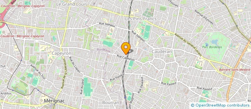localisation de l'entreprise MONSIEUR PIERRE MONNET  BORDEAUX