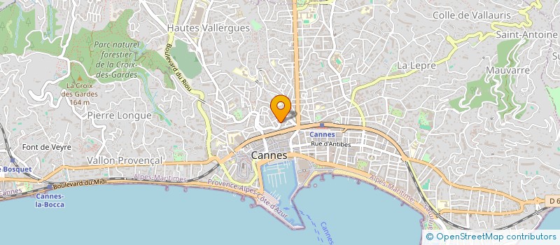 localisation de l'entreprise MONSIEUR PIERRE MONPOIX à CANNES