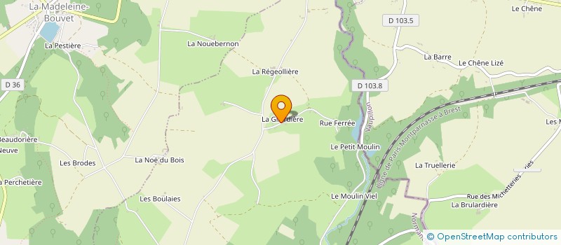 localisation de l'entreprise MONSIEUR PIERRE MONSALLIER à BRETONCELLES