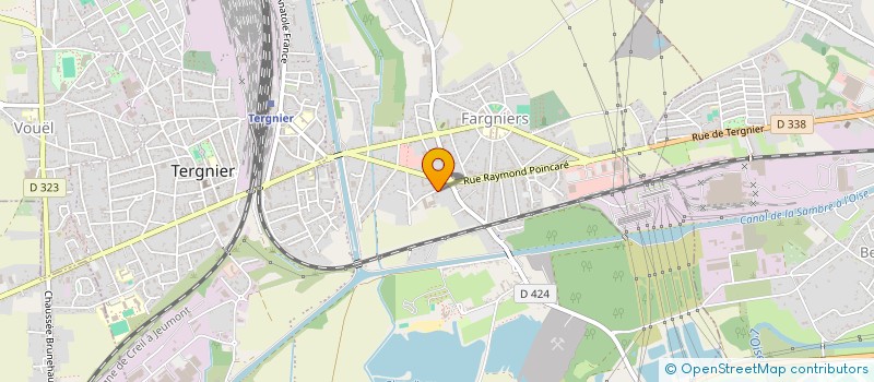 localisation de l'entreprise MONSIEUR PIERRE MONTECCHIO  TERGNIER