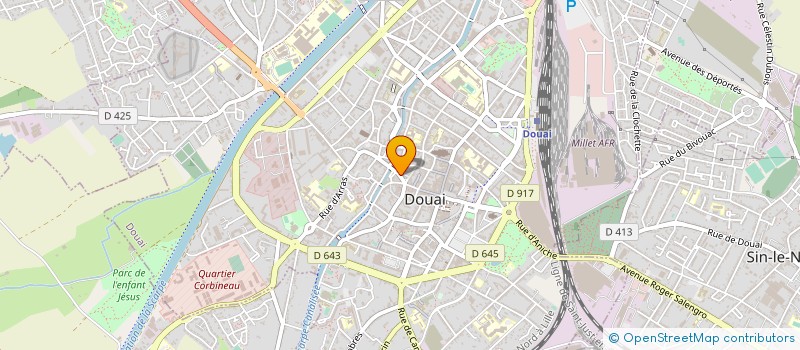localisation de l'entreprise MONSIEUR PIERRE MONTOIS à DOUAI