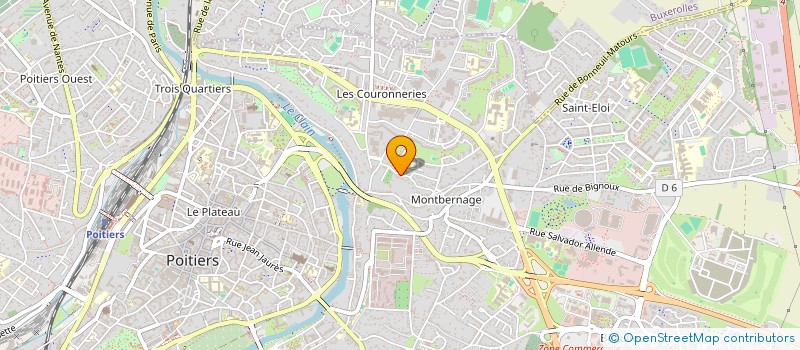 localisation de l'entreprise MONSIEUR PIERRE MONTOUX  POITIERS