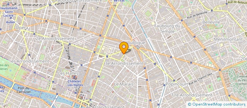 localisation de l'entreprise MONSIEUR PIERRE MONTREUIL  PARIS