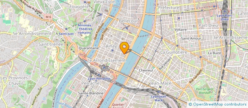 localisation de l'entreprise MONSIEUR PIERRE MORALES  LYON