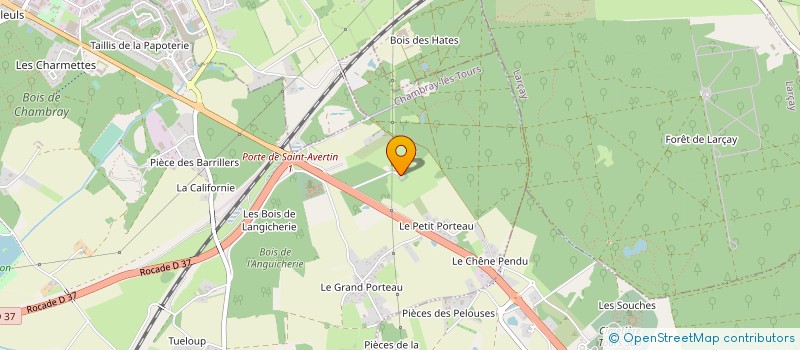 localisation de l'entreprise MONSIEUR PIERRE MORAND  TAUXIGNY-SAINT-BAULD