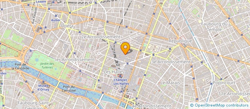 localisation de l'entreprise MONSIEUR PIERRE MORAND  PARIS