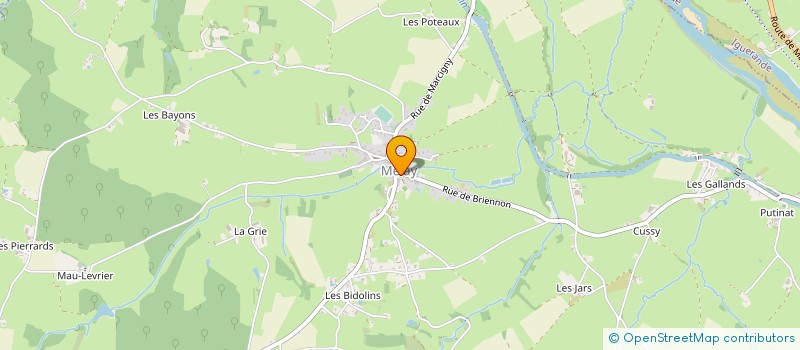 localisation de l'entreprise MONSIEUR PIERRE MORDANT  SAINT-BONNET-DE-CRAY