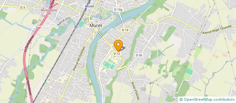 localisation de l'entreprise MONSIEUR PIERRE MORDANT à MURET