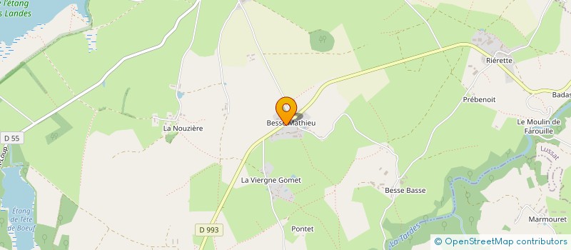 localisation de l'entreprise MONSIEUR PIERRE MOREAU  LUSSAT