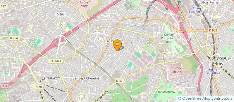 localisation de l'entreprise MONSIEUR PIERRE MOREAU à MONTREUIL