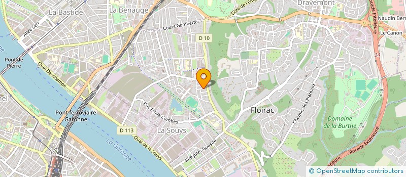 localisation de l'entreprise MONSIEUR PIERRE MOREAU  FLOIRAC