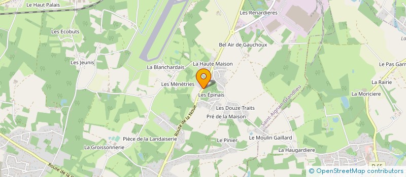 localisation de l'entreprise MONSIEUR PIERRE MOREAU  SAINT-AIGNAN-GRANDLIEU