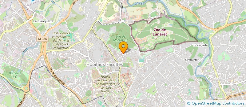 localisation de l'entreprise MONSIEUR PIERRE MOREAU à MONTPELLIER