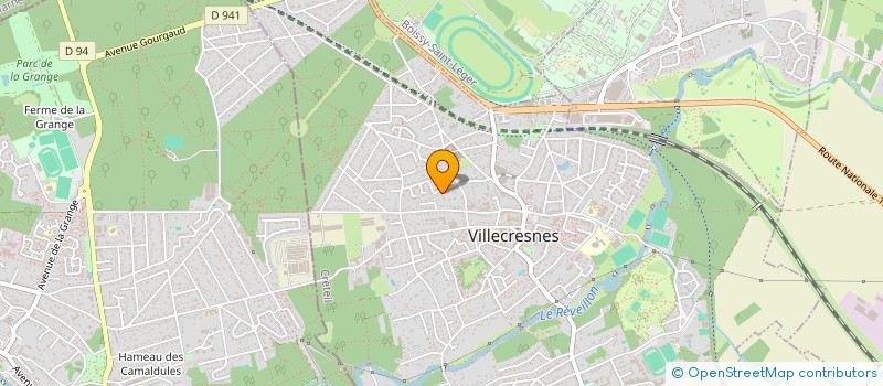 localisation de l'entreprise MONSIEUR PIERRE MOREL  VILLECRESNES