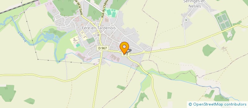 localisation de l'entreprise MONSIEUR PIERRE MORELLE à FERE-EN-TARDENOIS