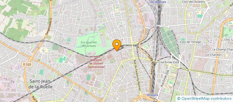 localisation de l'entreprise MONSIEUR PIERRE MORET à ORLEANS