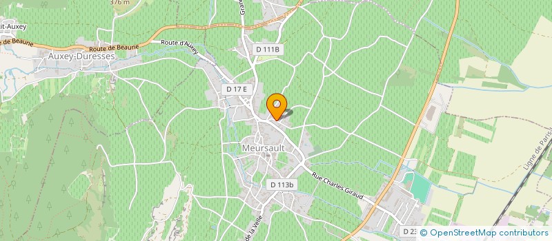 localisation de l'entreprise MONSIEUR PIERRE MOREY  MEURSAULT