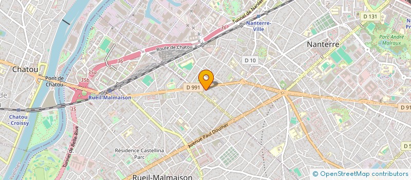 localisation de l'entreprise MONSIEUR PIERRE MORIN  NANTERRE