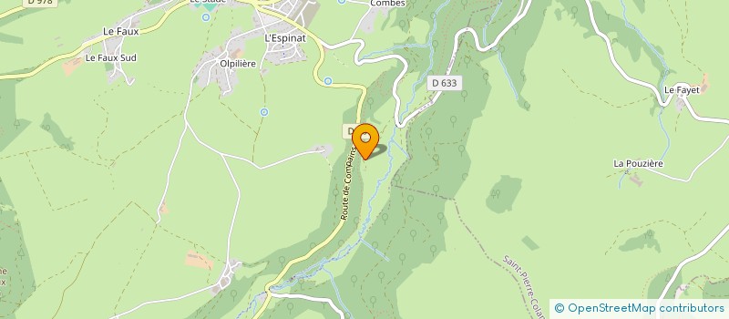 localisation de l'entreprise MONSIEUR PIERRE MORIN à BESSE ET SAINT ANASTAISE