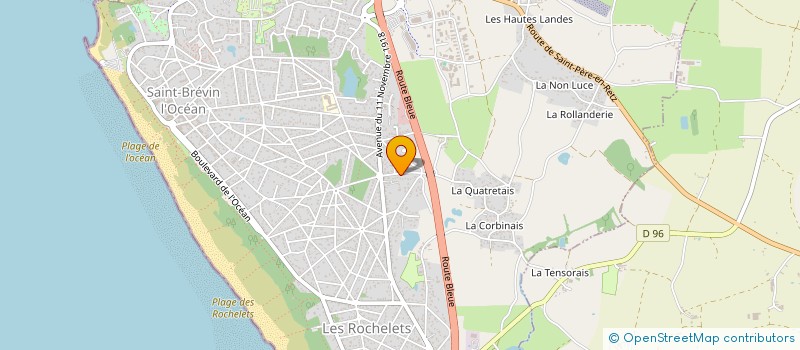 localisation de l'entreprise MONSIEUR PIERRE MORIN à SAINT-BREVIN-LES-PINS