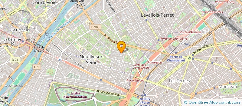 localisation de l'entreprise MONSIEUR PIERRE MORIN à NEUILLY-SUR-SEINE