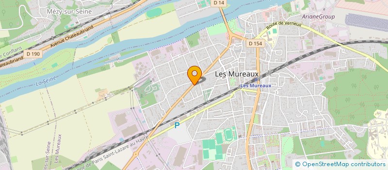 localisation de l'entreprise MONSIEUR PIERRE MORLAY à LES MUREAUX