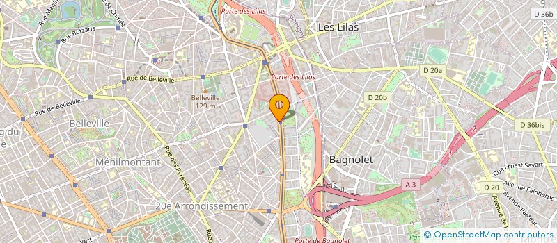 localisation de l'entreprise MONSIEUR PIERRE MORPHYRE  PARIS