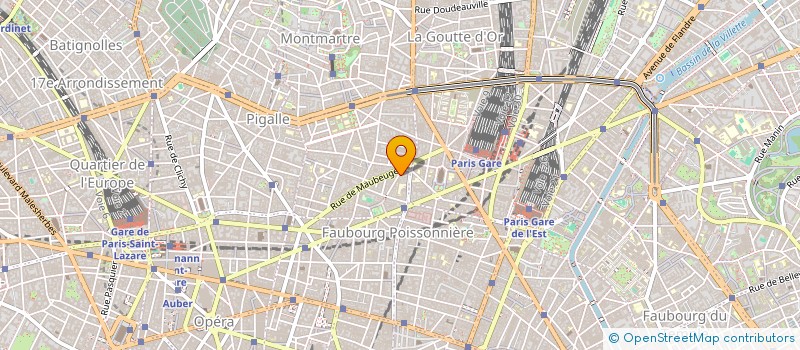 localisation de l'entreprise MONSIEUR PIERRE MOTTE à PARIS