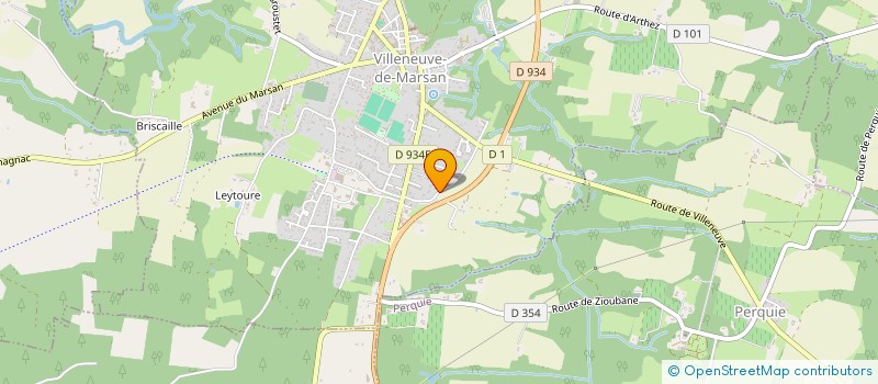 localisation de l'entreprise MONSIEUR PIERRE MOUDENS  VILLENEUVE-DE-MARSAN