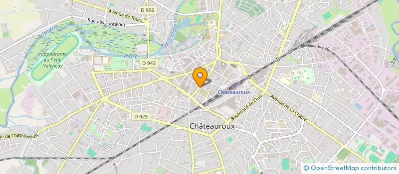 localisation de l'entreprise MONSIEUR PIERRE MOULIN à CHATEAUROUX