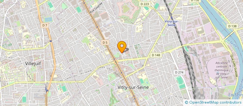localisation de l'entreprise MONSIEUR PIERRE MOULINS à VITRY-SUR-SEINE