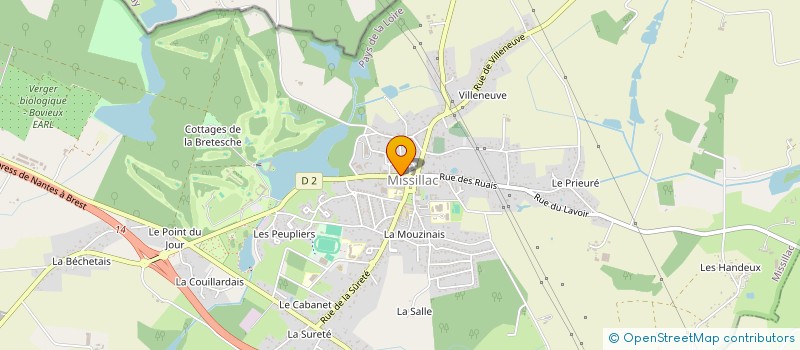 localisation de l'entreprise MONSIEUR PIERRE MOUNIER à MISSILLAC