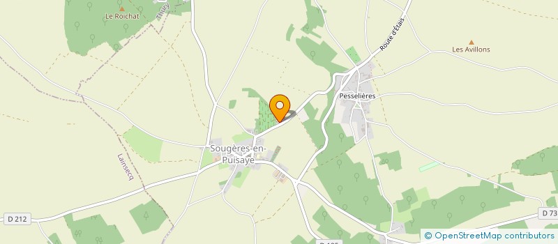 localisation de l'entreprise MONSIEUR PIERRE MOUREU à SOUGERES-EN-PUISAYE