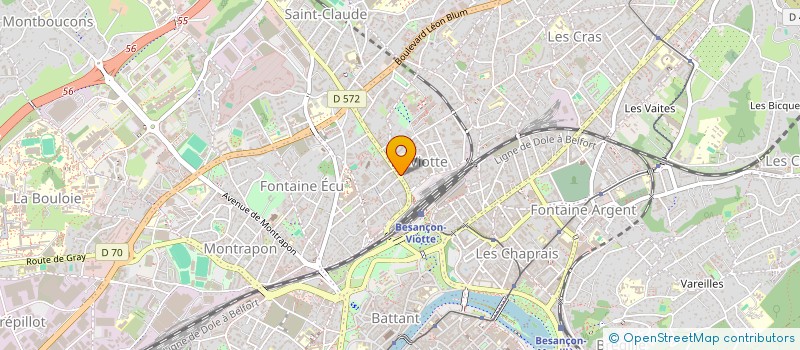 localisation de l'entreprise MONSIEUR PIERRE MOUREY à LE CANNET