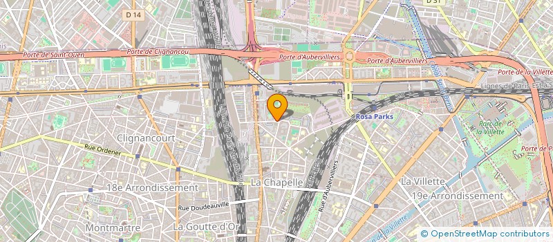 localisation de l'entreprise MONSIEUR PIERRE MOUSSET  PARIS