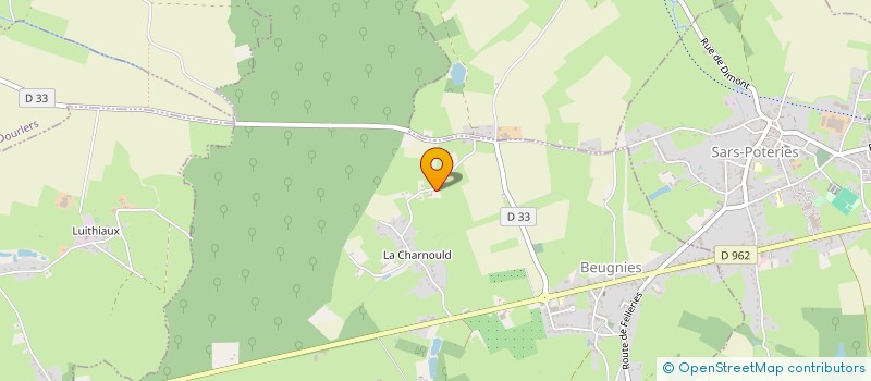 localisation de l'entreprise MONSIEUR PIERRE MOYEN  BEUGNIES