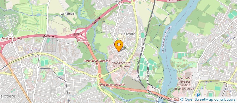 localisation de l'entreprise MONSIEUR PIERRE MUGLIONI à LA CHAPELLE-SUR-ERDRE