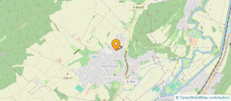 localisation de l'entreprise MONSIEUR PIERRE MULLER  SPECHBACH