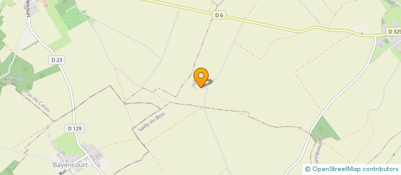 localisation de l'entreprise MONSIEUR PIERRE MULLIE  FONCQUEVILLERS